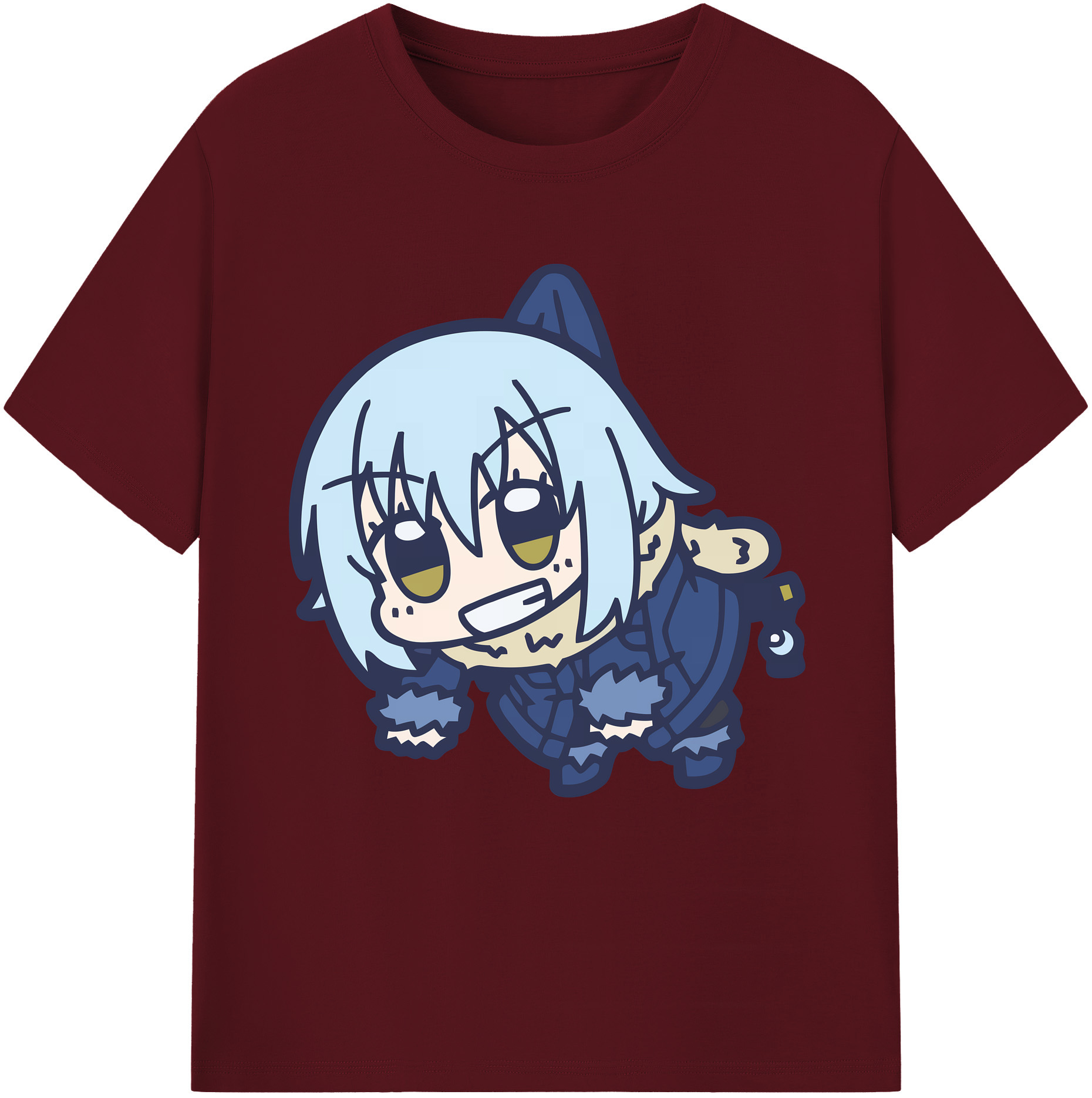 （画像用） 転スラ Regarding Reincarnated to Slime 綿100％半袖Tシャツ（フロントプリント）